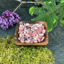 Load image into Gallery viewer, Rhodochrosite Small Tumbled Stones - 1/2 lb
