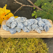 Load image into Gallery viewer, Blue Calcite Rough Chunks - 1 lb
