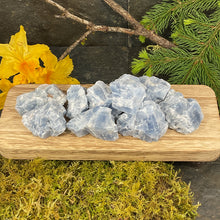 Load image into Gallery viewer, Blue Calcite Rough Chunks - 1 lb
