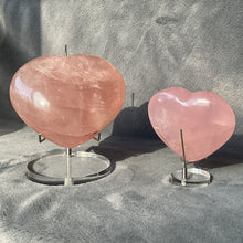 Load image into Gallery viewer, Lucite Heart Stands by Size

