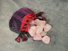 Load image into Gallery viewer, Rose Quartz (Madagascar) Tumbled Stones - 1 lb
