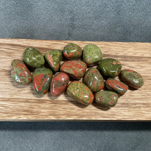 Load image into Gallery viewer, Unakite Tumbled Stones - 1 lb
