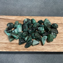 Load image into Gallery viewer, Emerald Tumbled Stones - 1/2 lb
