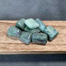 Load image into Gallery viewer, Ruby Fuchsite Tumbled Stones - 1/2 lb
