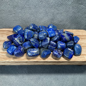 Lapis Lazuli Tumbled Stones - 1 lb