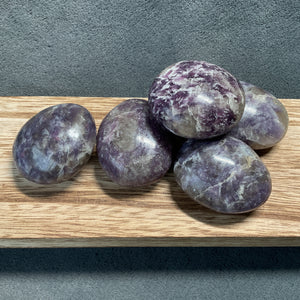 Lepidolite Palms - 1 lb