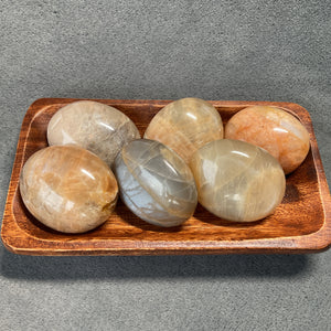 Peach Moonstone Palms - 1 lb