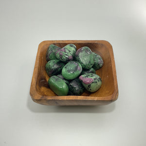 Ruby Zoisite Tumbled Stones - 1/2 lb