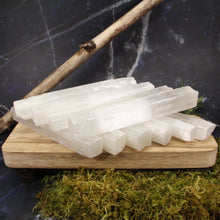 Load image into Gallery viewer, Selenite Medium Rough Sticks - 1kg
