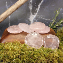 Load image into Gallery viewer, Rose Quartz Pocket Stones - 1/2 lb

