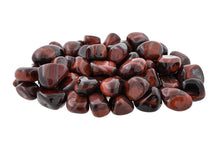 Load image into Gallery viewer, Red Tiger&#39;s Eye Tumbled Stones by Size - 1 lb
