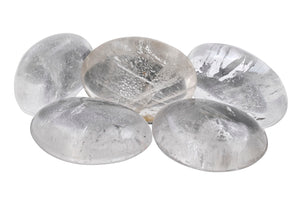 Clear Quartz Palms - 1 lb