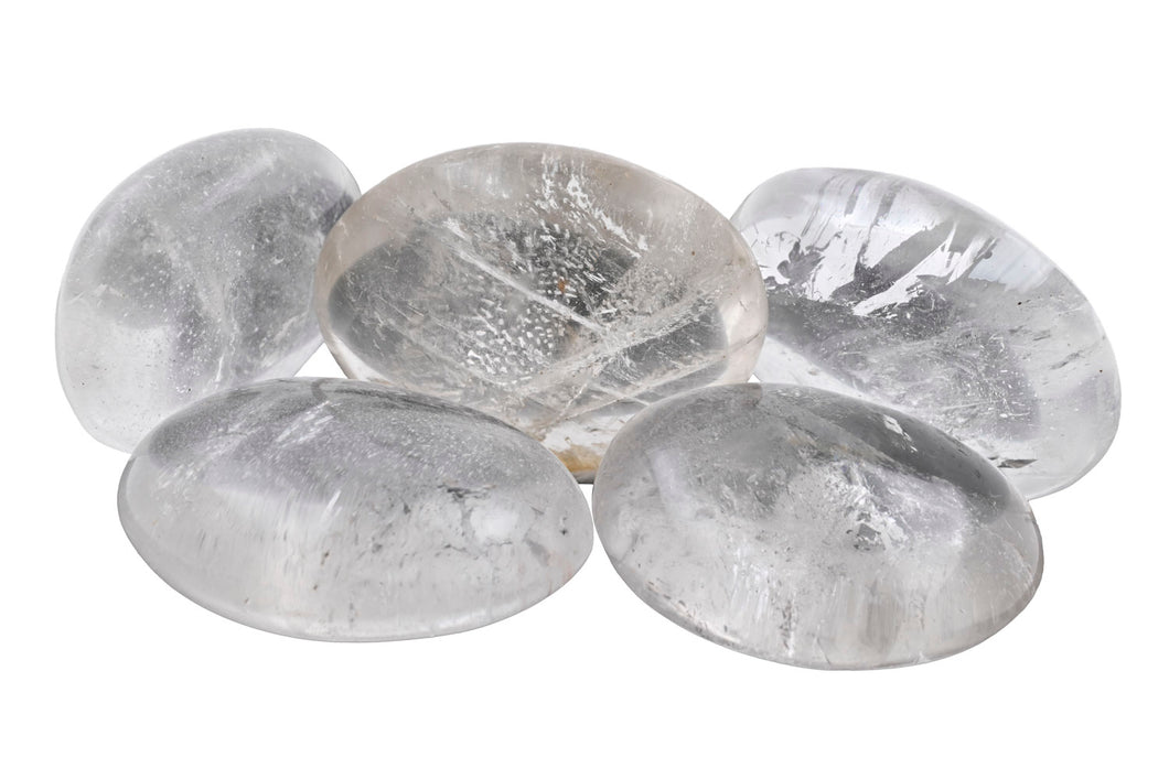 Clear Quartz Palms - 1 lb