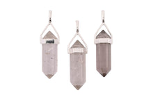 Load image into Gallery viewer, Smokey Quartz Double Terminated Point Pendants by Size - 3 pcs
