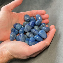 Load and play video in Gallery viewer, Blue Aventurine Tumbled Stones - 1 lb
