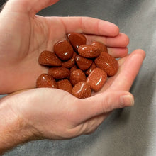 Load and play video in Gallery viewer, Goldstone Tumbled Stones - 1 lb
