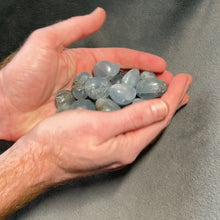 Load and play video in Gallery viewer, Celestite Tumbled Stones - 1 lb
