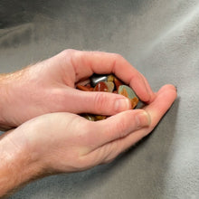 Load and play video in Gallery viewer, Polychrome Jasper Tumbled Stones - 1 lb
