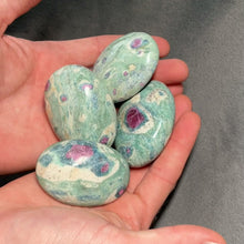 Load and play video in Gallery viewer, Ruby Fuchsite Palms - 1 lb
