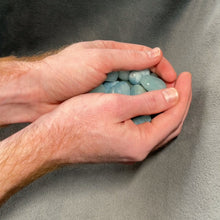 Load and play video in Gallery viewer, Aquamarine Tumbled Stones - 1/2 lb
