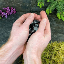 Load and play video in Gallery viewer, Hematite Tumbled Stones - 1 lb
