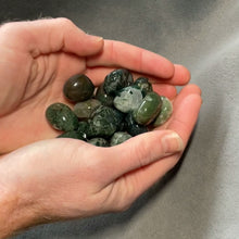 Load and play video in Gallery viewer, Moss Agate Tumbled Stones - 1 lb
