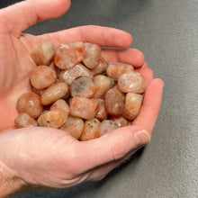 Load and play video in Gallery viewer, Sunstone Tumbled Stones - 1 lb
