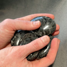Load and play video in Gallery viewer, Silver Larvikite Palms - 1 lb
