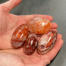 Load and play video in Gallery viewer, Hematoid Quartz (Heated) Palms - 1 lb
