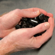 Load and play video in Gallery viewer, Coppernite (Indian Nuumite) Tumbled Stones - 1 lb
