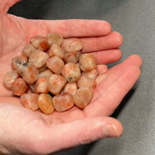 Load and play video in Gallery viewer, Sunstone Tumbled Stones - 1/2 lb
