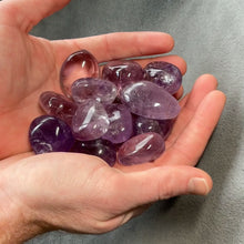 Load and play video in Gallery viewer, Amethyst Large Tumbled Stones - 1 lb
