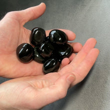 Load and play video in Gallery viewer, Rainbow Obsidian Pebbles / XL Tumbled - 1/2 lb
