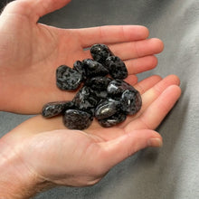 Load and play video in Gallery viewer, Gabbro (Indigo) Jasper Tumbled Stones - 1 lb
