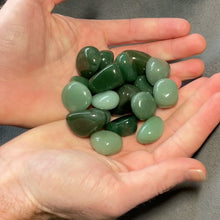 Load and play video in Gallery viewer, Green Aventurine Tumbled Stones - 1 lb
