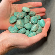 Load and play video in Gallery viewer, Amazonite Tumbled Stones - 1 lb
