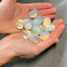 Load and play video in Gallery viewer, Opalite Tumbled Stones - 1 lb
