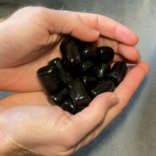 Load and play video in Gallery viewer, Black Tourmaline Tumbled Stones - 1 lb
