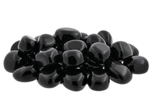 Load image into Gallery viewer, Black Obsidian Tumbled Stones - 1 lb
