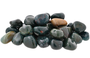 Bloodstone Tumbled Stones - 1 lb