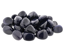 Load image into Gallery viewer, Blue Goldstone Tumbled Stones - 1 lb
