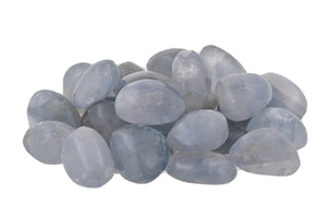 Celestite Tumbled Stones - 1 lb