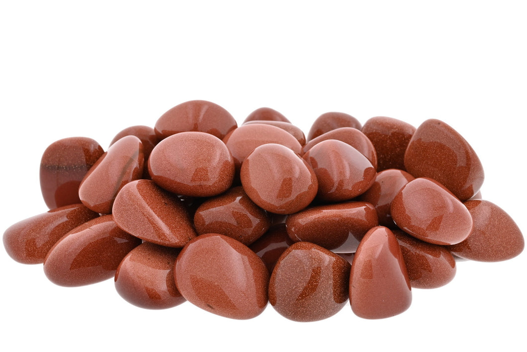 Goldstone Tumbled Stones - 1 lb