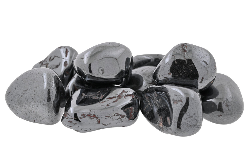 Hematite Extra Large Tumbled Stones - 1 kg