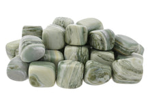 Load image into Gallery viewer, Infinity Serpentine Tumbled Stones - 1 lb
