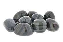 Load image into Gallery viewer, Platinum Obsidian Pebbles / XL Tumbled - 1/2 lb
