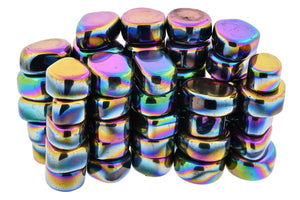 Magnetic Rainbow Hematite Polished Pieces - 1kg