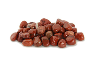 Red Jasper Tumbled Stones - 1 lb