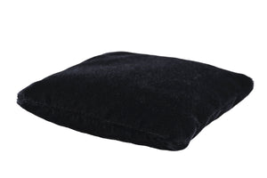 Black Velvet Flat Display Pillows by Size