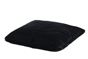 Black Velvet Flat Display Pillows by Size